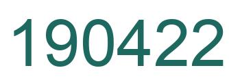Número 190422 imagen verde