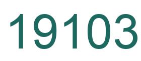 Number 19103 green image