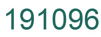 Number 191096 green image