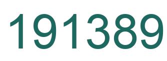 Número 191389 imagen verde