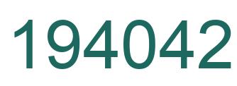 Número 194042 imagen verde