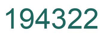 Número 194322 imagen verde