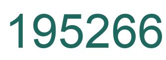 Número 195266 imagen verde