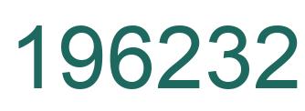 Number 196232 green image