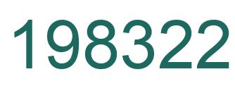 Number 198322 green image