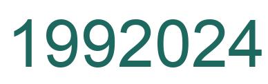 Number 1992024 green image
