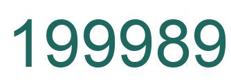 Número 199989 imagen verde