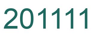 Number 201111 green image