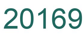 Número 20169 imagen verde