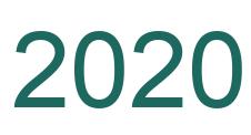 Number 2020 green image