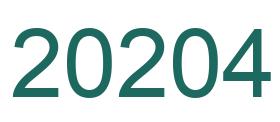 Number 20204 green image