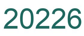 Número 20226 imagen verde