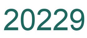 Número 20229 imagen verde