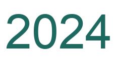 Zahl 2024 grün bild