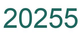 Zahl 20255 grün bild