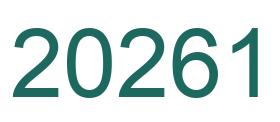 Zahl 20261 grün bild