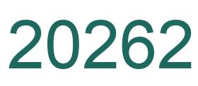 Zahl 20262 grün bild