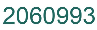 Number 2060993 green image