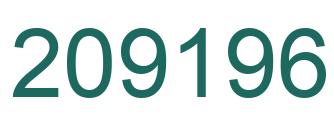 Número 209196 imagen verde