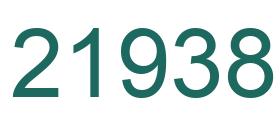 Number 21938 green image
