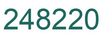Número 248220 imagen verde