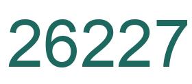 Número 26227 imagen verde
