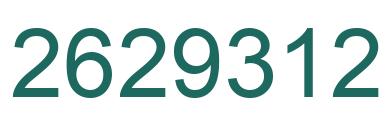 Número 2629312 imagen verde