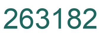 Número 263182 imagen verde