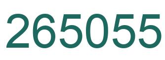 Número 265055 imagen verde