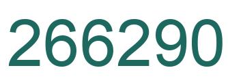 Número 266290 imagen verde
