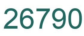 Número 26790 imagen verde