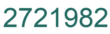 Número 2721982 imagen verde