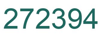 Número 272394 imagen verde