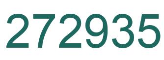 Number 272935 green image