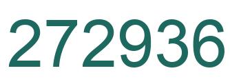 Number 272936 green image