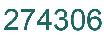 Número 274306 imagen verde