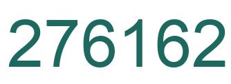 Número 276162 imagen verde