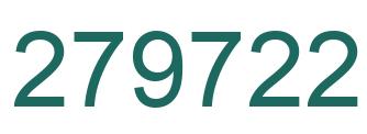 Número 279722 imagen verde