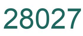 Número 28027 imagen verde