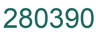 Número 280390 imagen verde