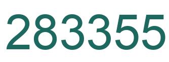 Número 283355 imagen verde