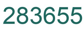 Número 283655 imagen verde