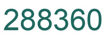 Número 288360 imagen verde