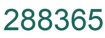 Número 288365 imagen verde
