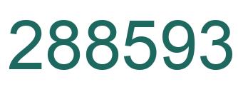 Número 288593 imagen verde