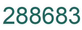 Número 288683 imagen verde