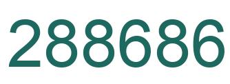 Número 288686 imagen verde
