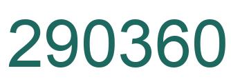 Número 290360 imagen verde
