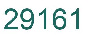 Número 29161 imagen verde