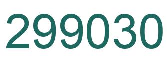 Número 299030 imagen verde